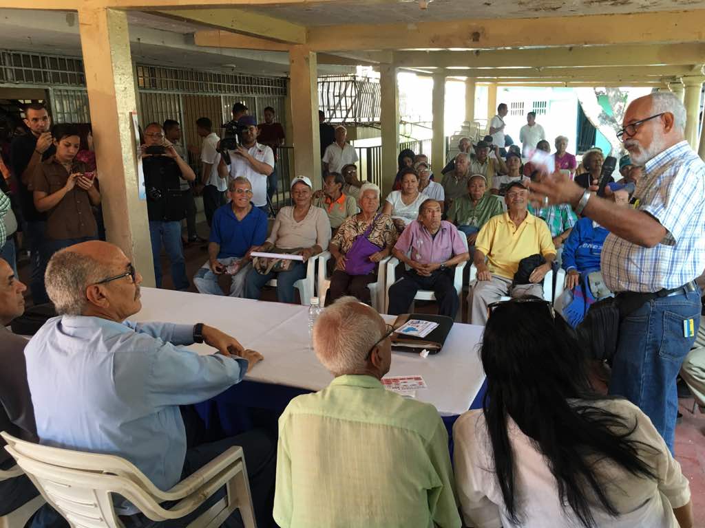 Un gran proyecto para la tercera edad perfila Ismael García en Aragua