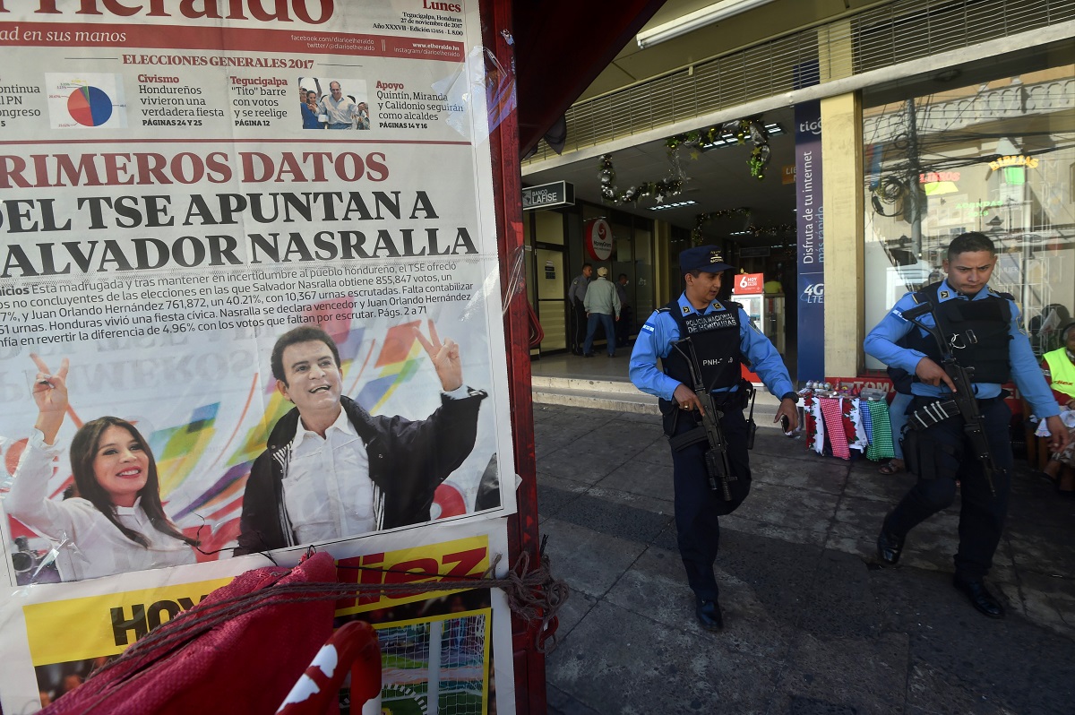 Postergan en Honduras anuncio de nuevos resultados de elecciones