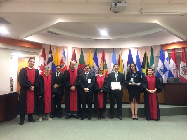 Es la primera vez que Venezuela obtiene el primer lugar en ante la Competencia Interamericana de Derechos Humanos Eduardo Jiménez de Aréchaga. Foto prensa