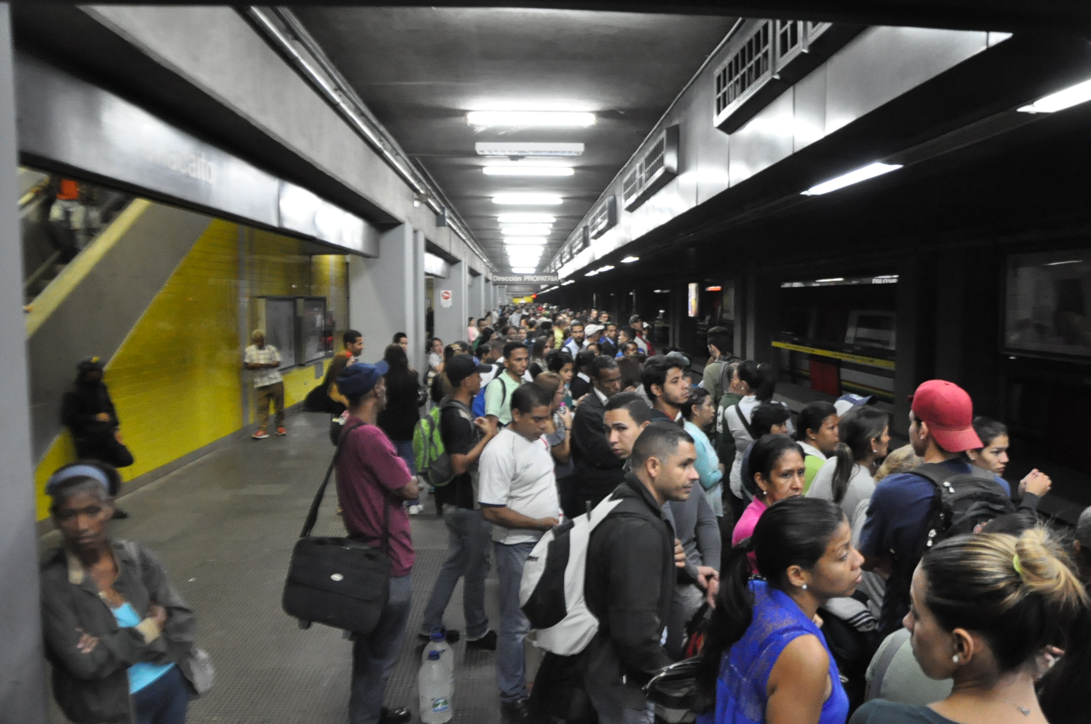 El Metro de Caracas ha colapsado dos veces en menos de cinco días