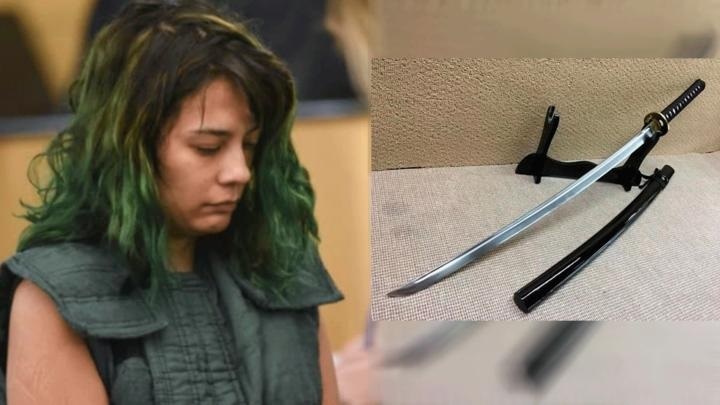 Descubrió a su novio usando Tinder, compró espada samurai y tomó una terrible decisión