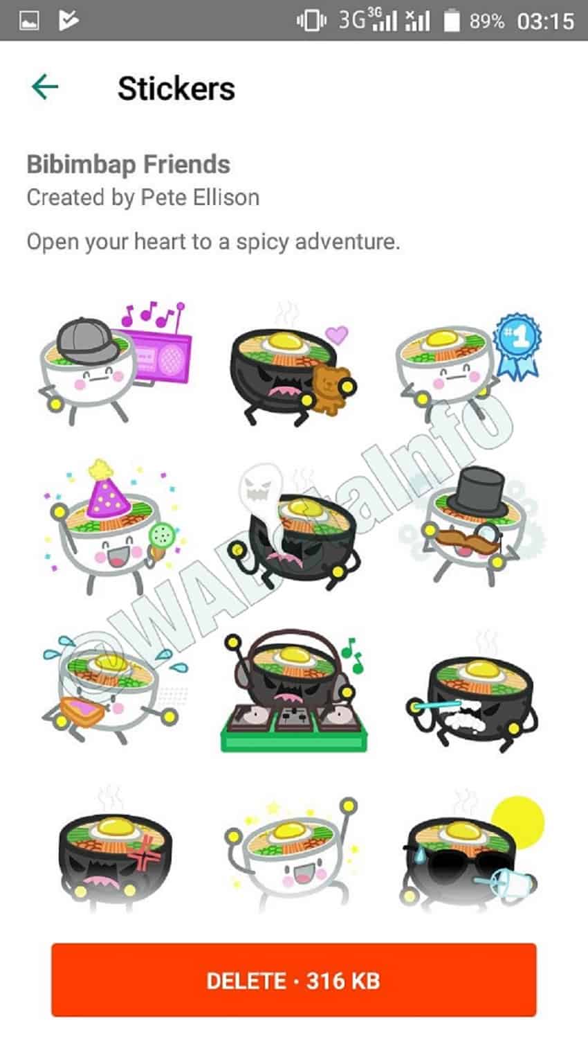 Estos son los primeros “stickers” que llegarán a WhatsApp