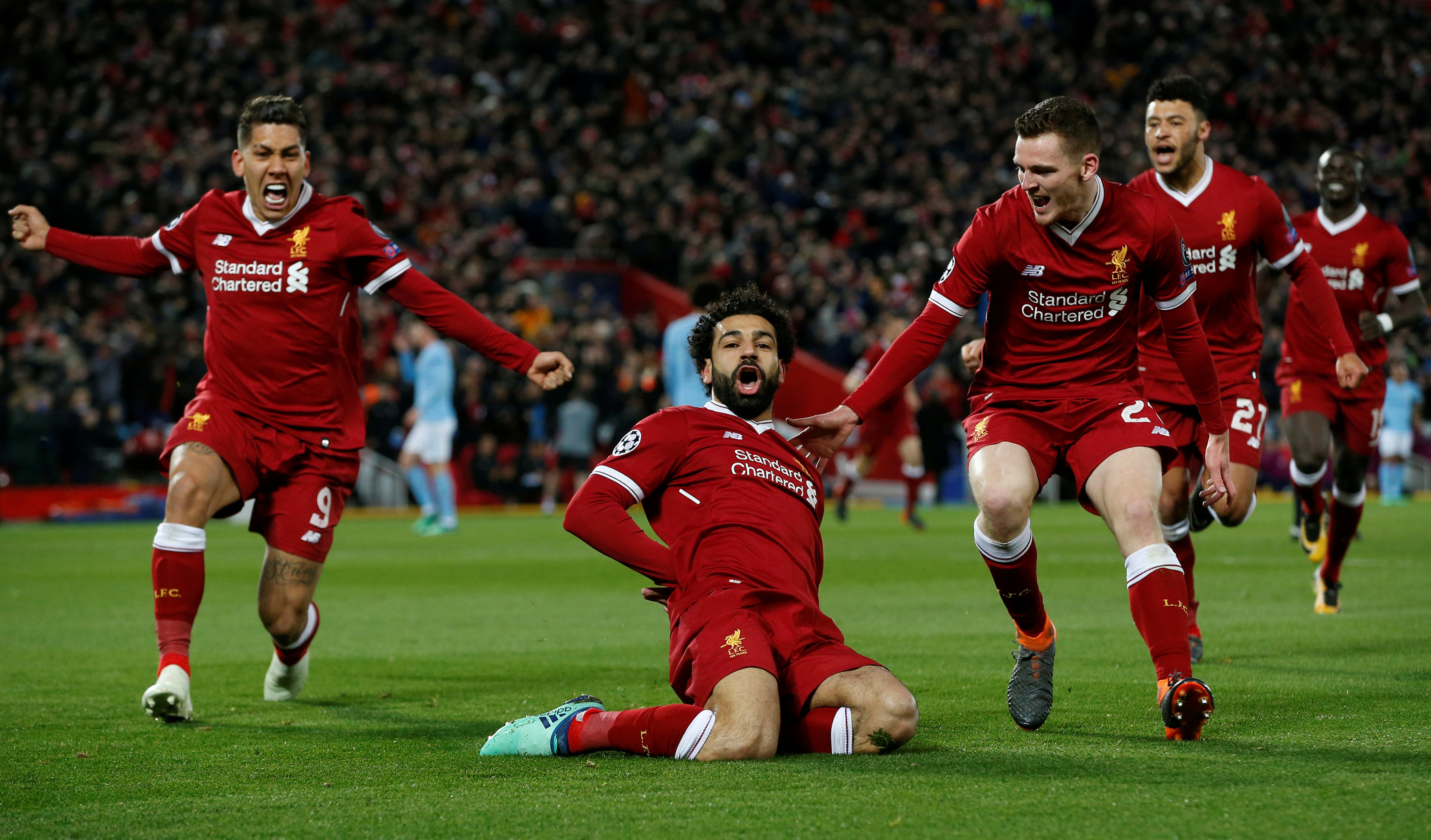 El Liverpool derrumba al City y pone pie y medio en semifinales