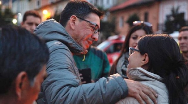 Ricardo Rivas, hermano de Paúl Rivas, // Foto: Galo Paguay / EL COMERCIO