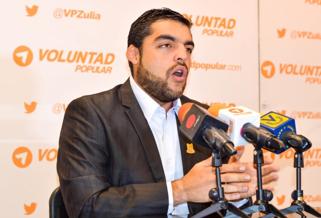 Ángel Machado, Concejal de Maracaibo | Foto: Prensa Voluntad Popular Zulia