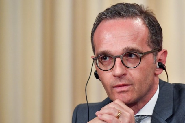 Ministro alemán Heiko Maas / FOTO: AFP / Yuri KADOBNOV