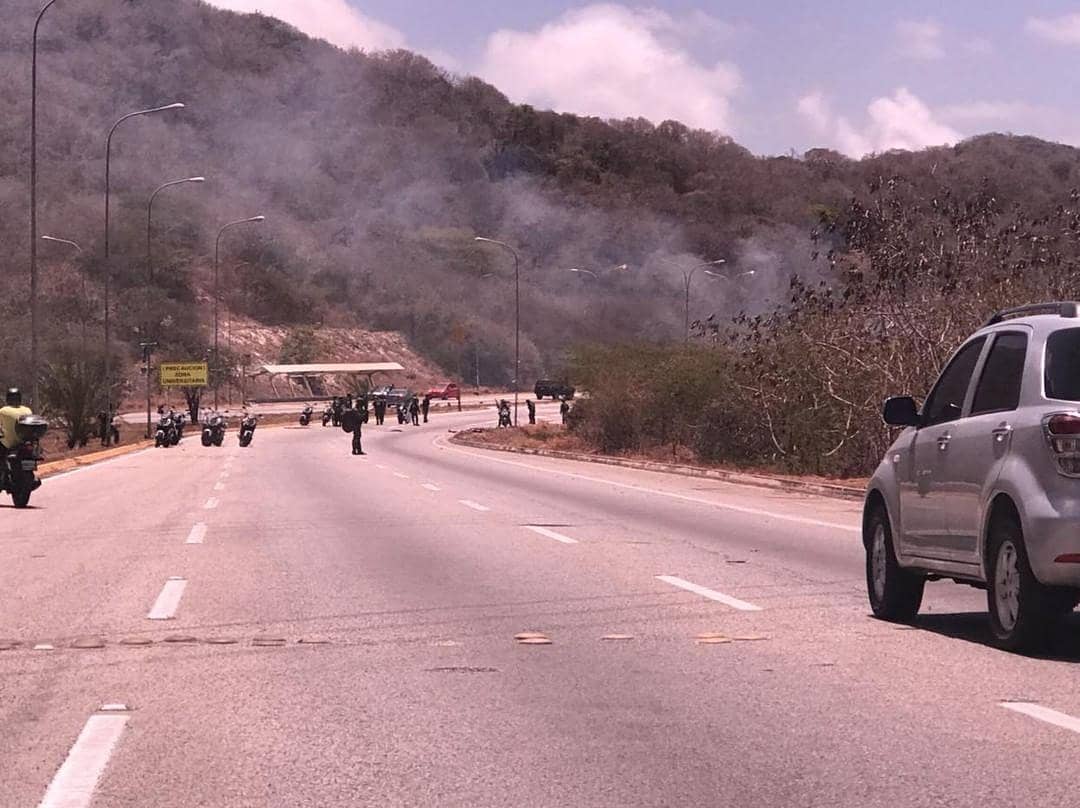 GNB reprime a estudiantes de la UDO en Nueva Esparta este #28May (Fotos)