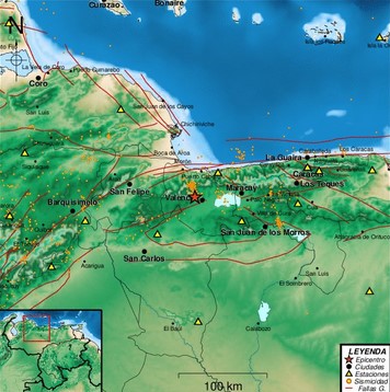 Sismo de magnitud 2.6 se sintió en Valencia