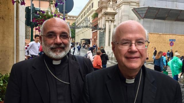  Jaime José Villarroel Rodríguez y Enrique Pérez Lavado (Foto La Stampa)