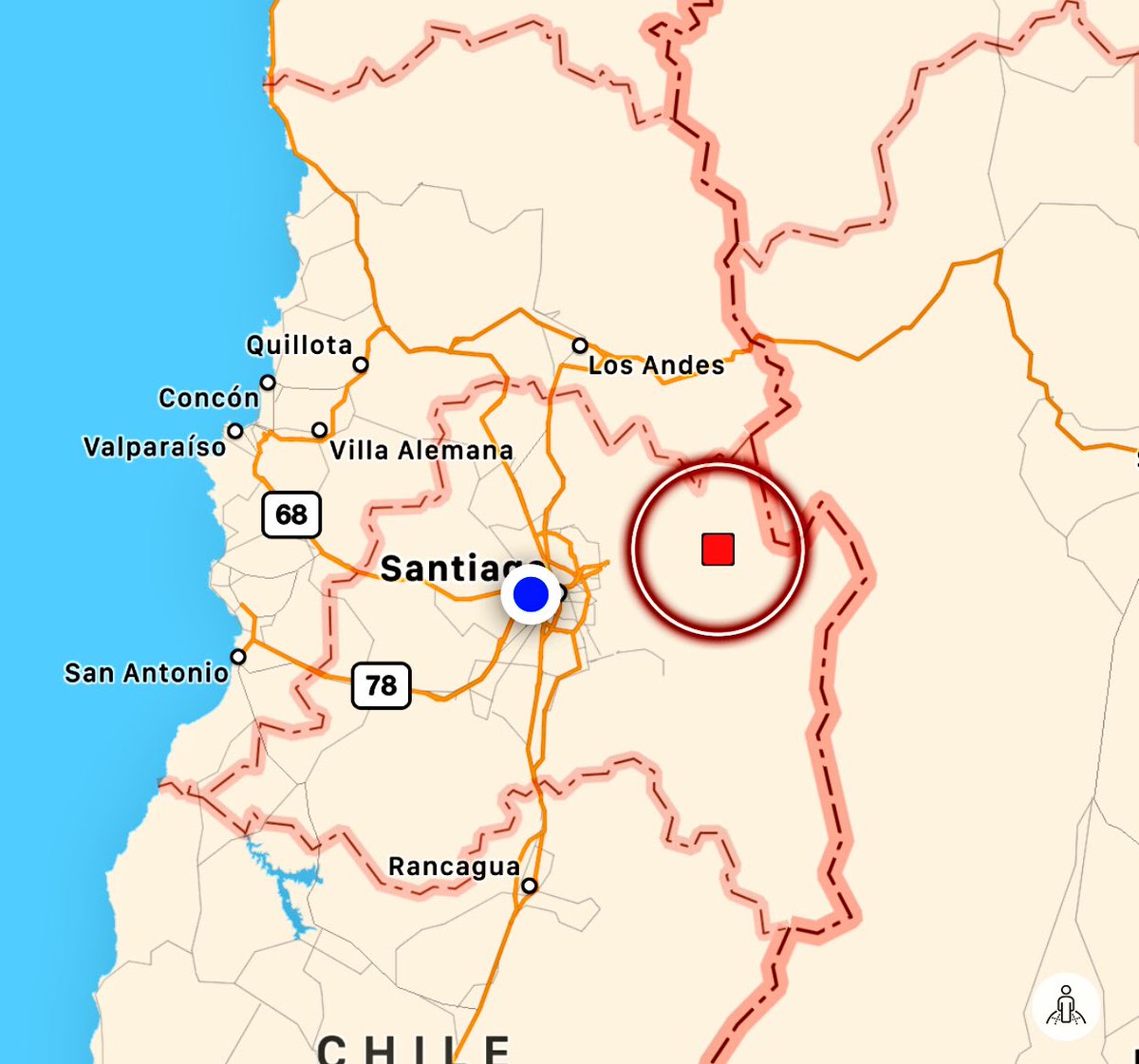 Un sismo sacude cinco regiones del centro de Chile - LaPatilla.com