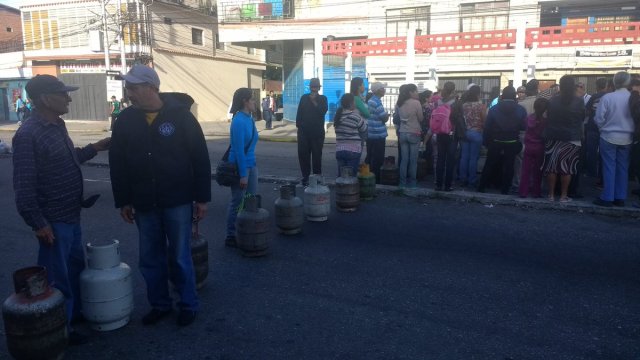 Foto: Protesta en Mérida por falta de gas doméstico / Iván Alfonso Rivera