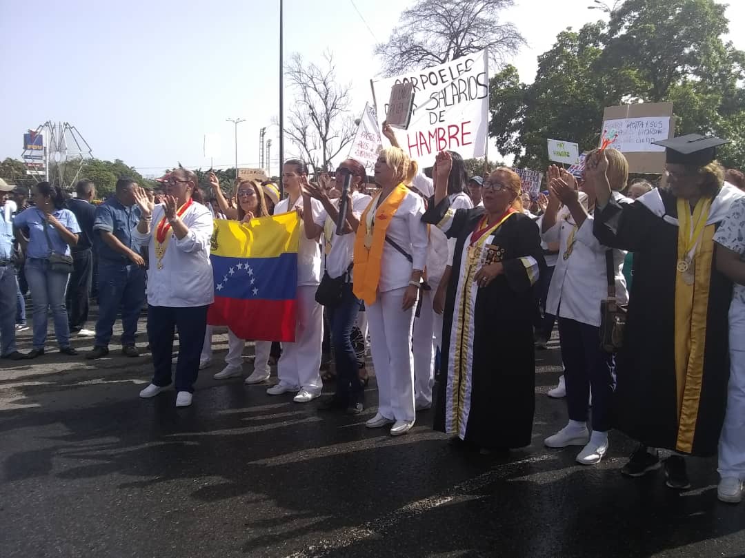 Día 23: Médicos y enfermeros continúan exigiendo mejoras laborales y salariales #17Jul (fotos)