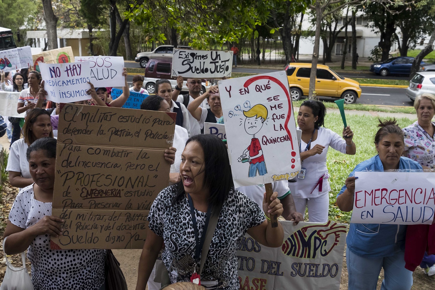 Conflicto de trabajadores de la salud sigue sin solución a la vista