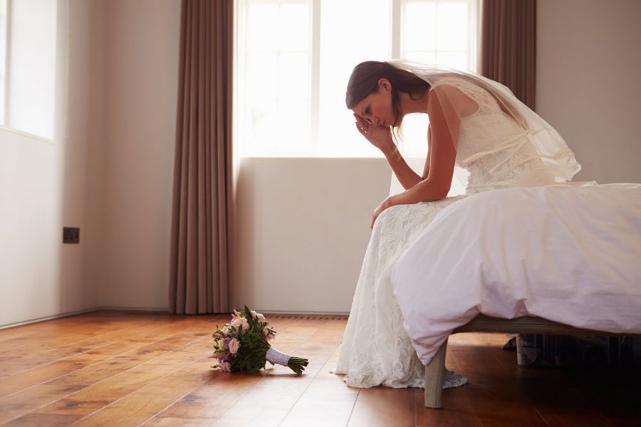 Mujer con enfermedad terminal falleció durante su propia boda (VIDEO)