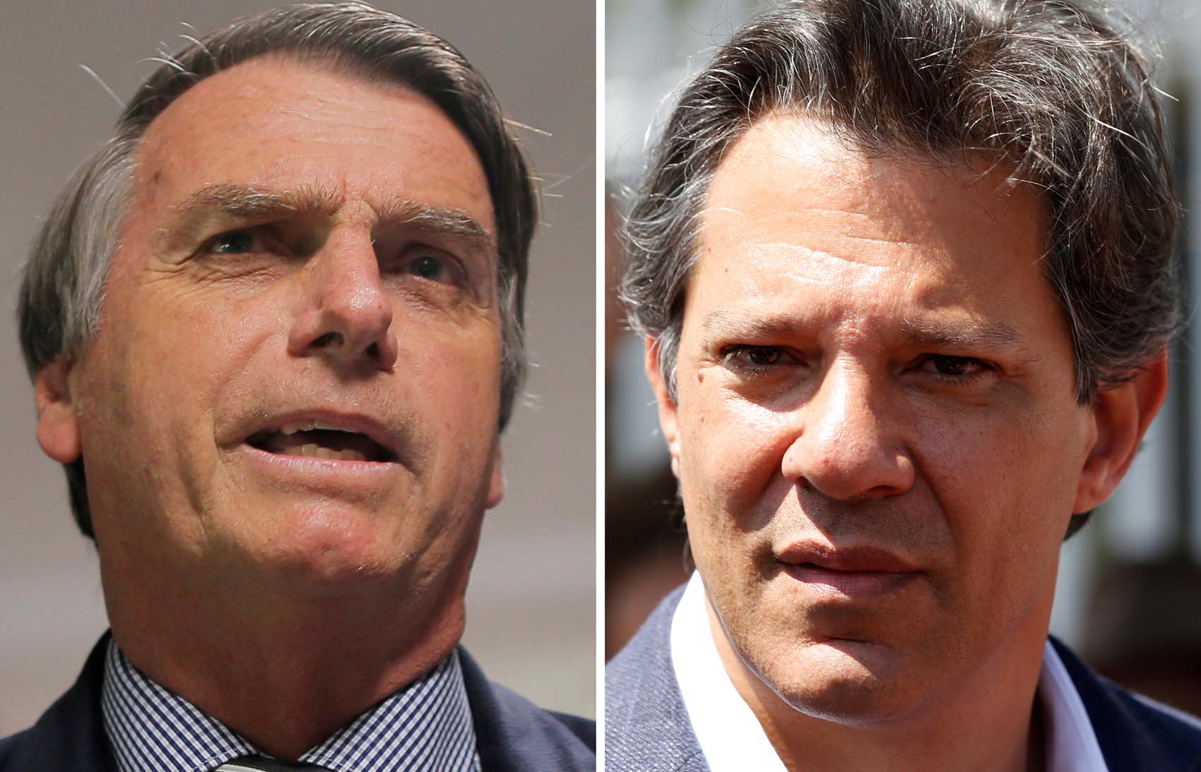 Bolsonaro y Haddad siguen liderando disputa por presidencia brasileña