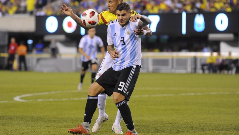 Colombia y Argentina empatan 0-0 con sangre nueva, sin James ni Messi