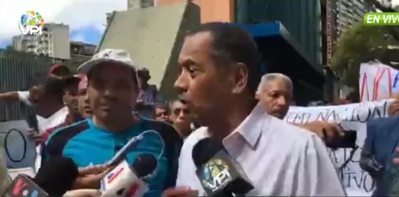 Trabajadores del Metro protestan en las afueras de la estación Chacao #18Sep