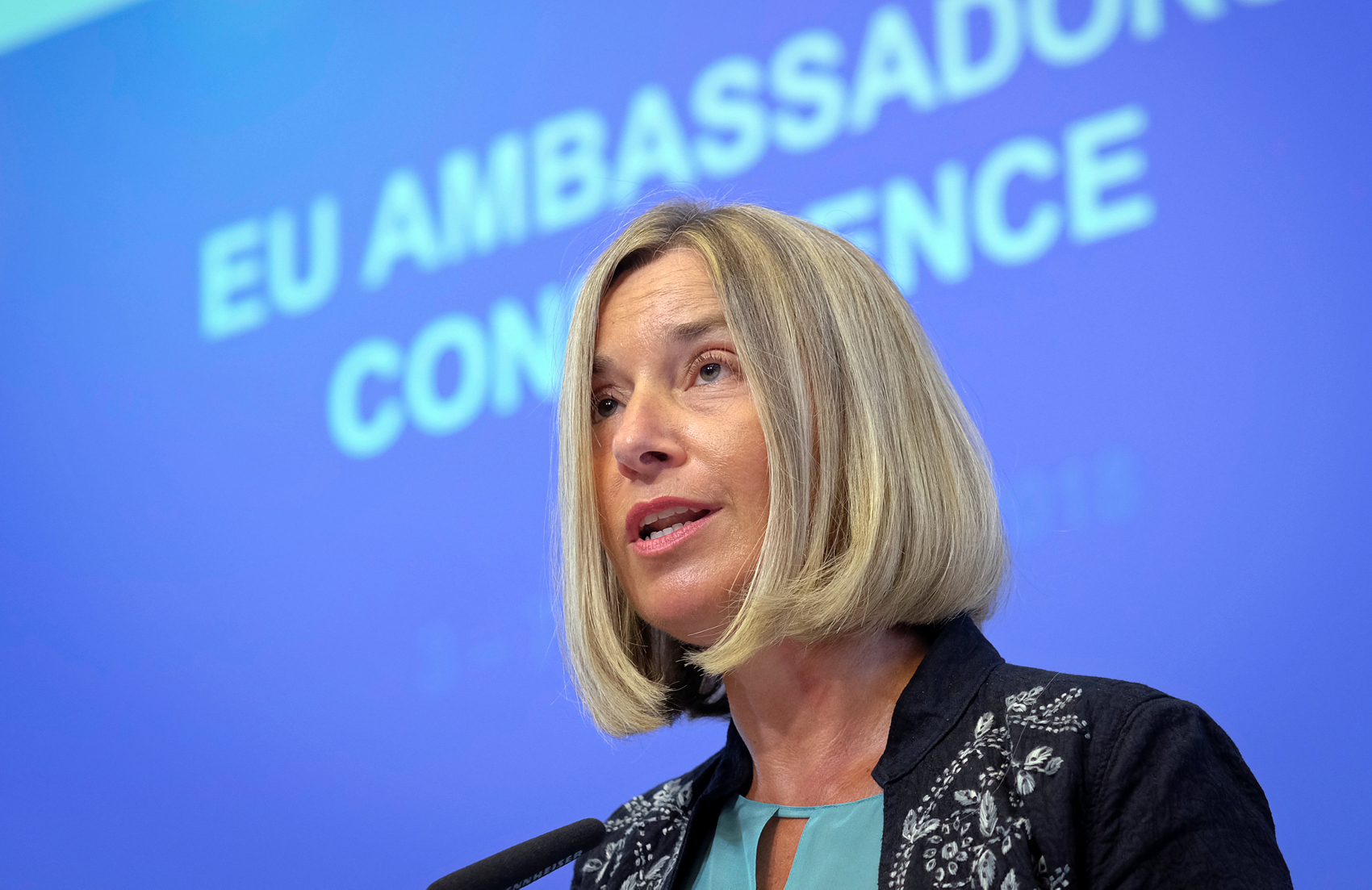 Mogherini dice que Venezuela está entre las urgencias de la diplomacia europea