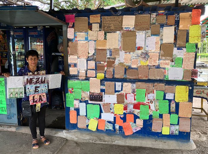 Así es el muro de los lamentos de los caminantes venezolanos (FOTOS)