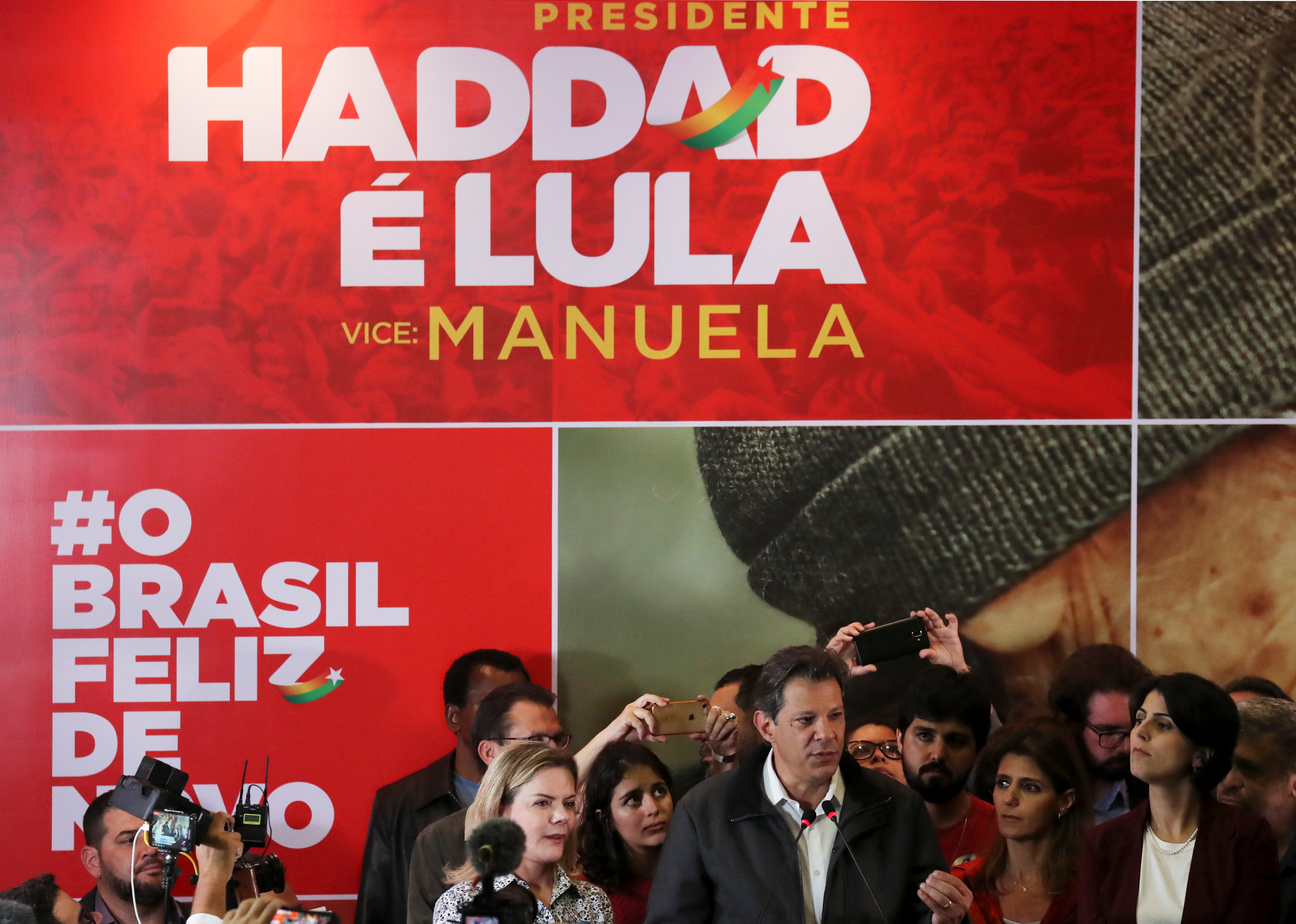 Haddad dice que su única arma en la segunda vuelta serán los argumentos