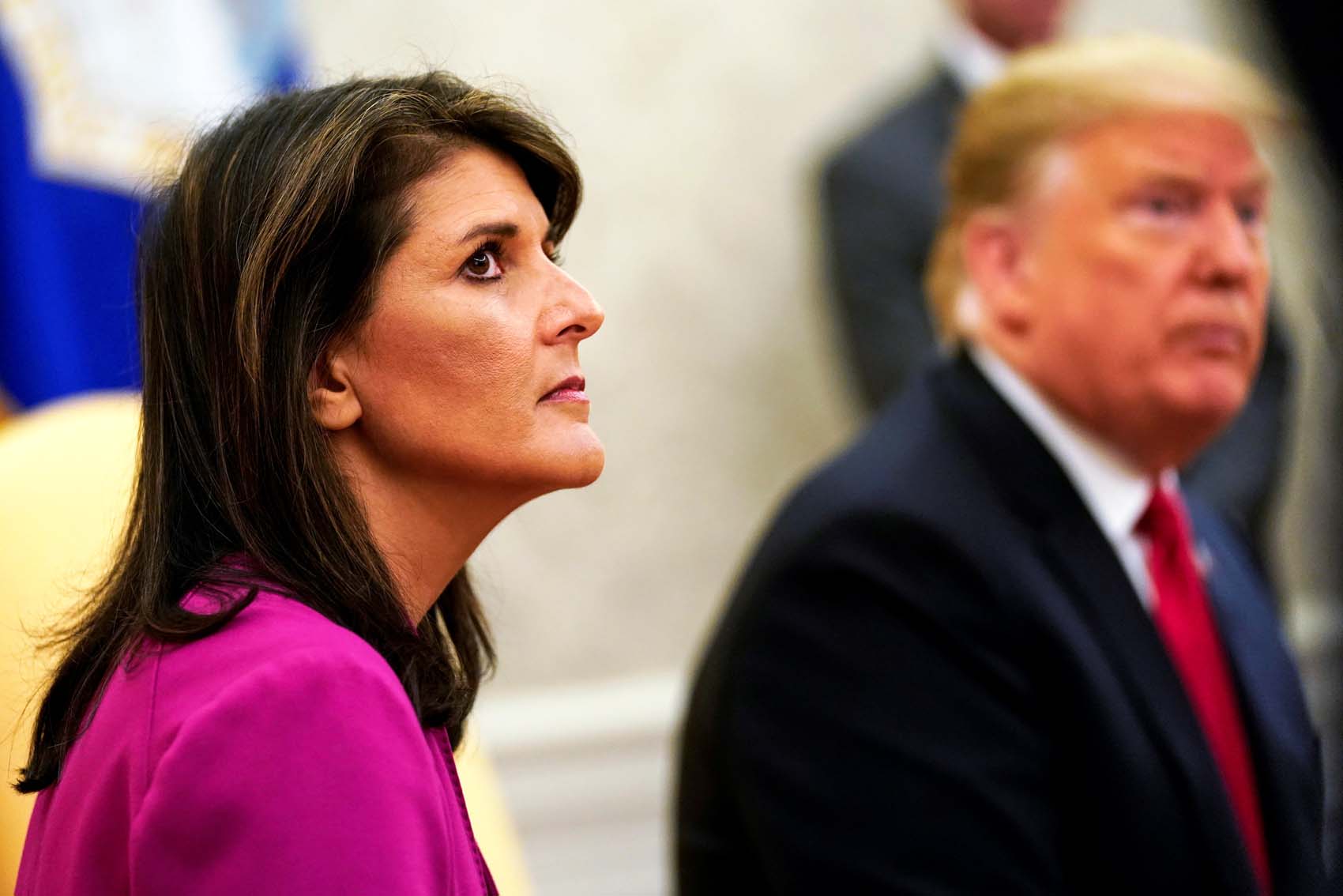 Nikki Haley dice que llegó el momento de dar un paso a un lado