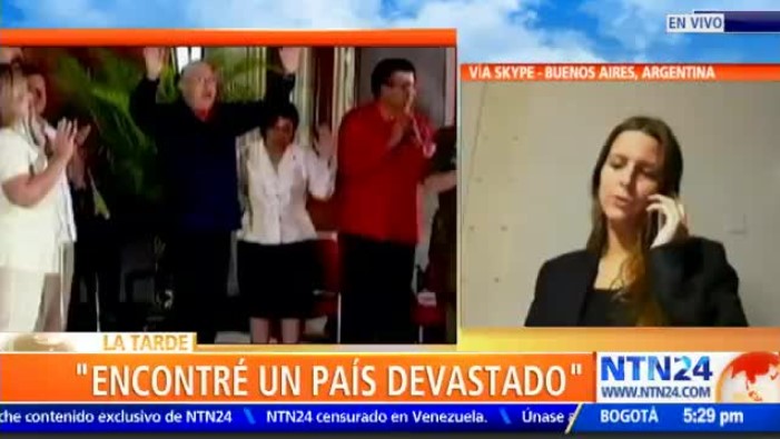 Asesora del senado argentino: Hay que descartar elecciones en Venezuela