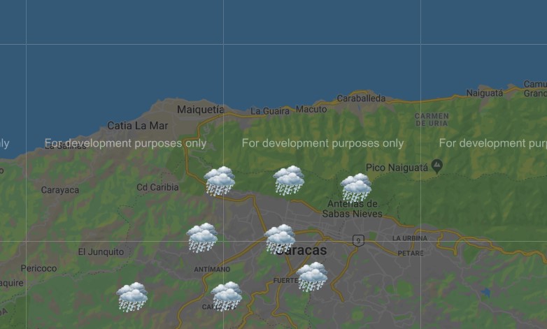 El estado del tiempo en Venezuela este lunes #22Oct, según el Inameh