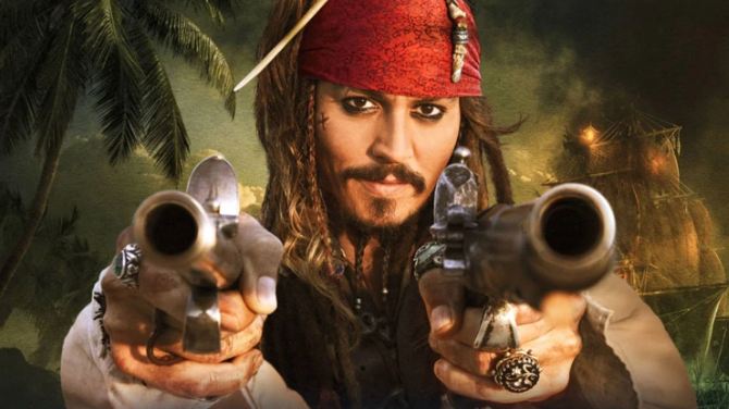 Johnny Depp fuera de la nueva película de Piratas del ...