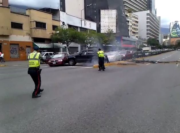 Así fue el operativo del secuestro frustrado en la avenida Francisco de Miranda (Video)