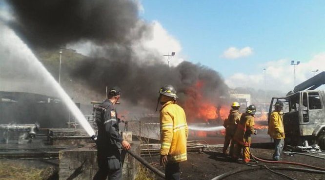 Muere otro de los heridos en explosión del llenadero de Pdvsa en Guatire