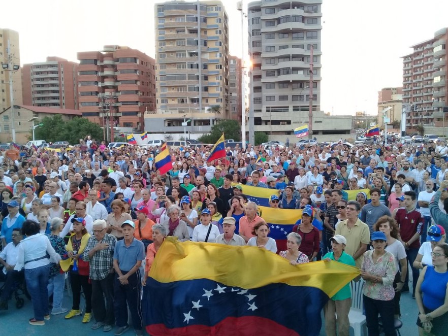 Habitantes de Lechería también se sumaron al Cabildo Abierto de este #18Ene (Videos)