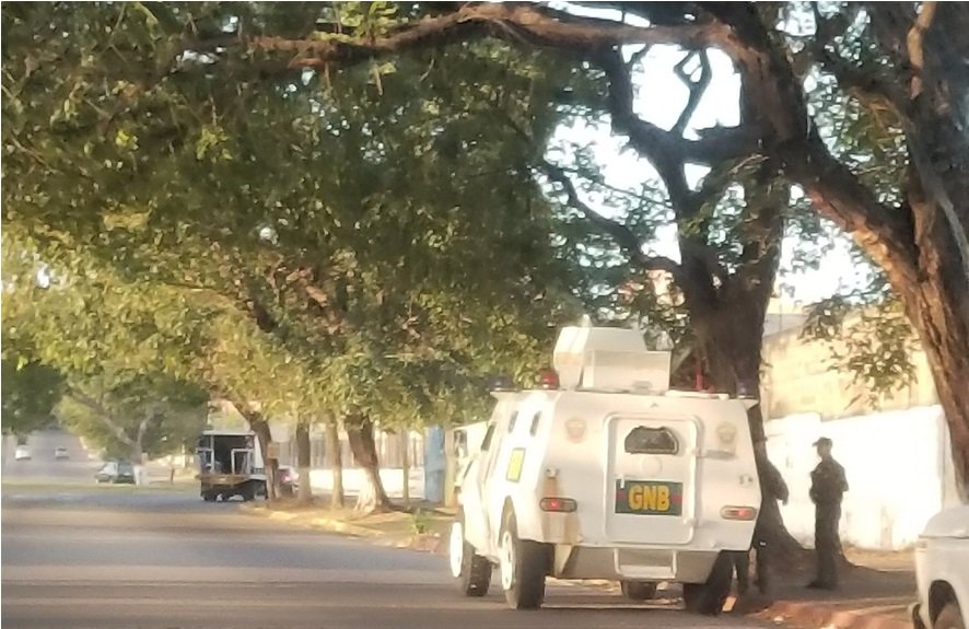 Puerto Ordaz amanece tomada por efectivos de seguridad este #10Ene