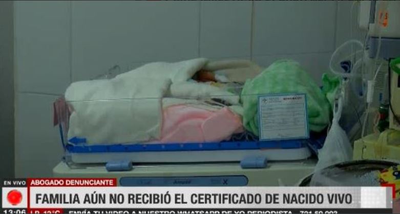 Justicia de Bolivia investiga caso de bebé que fue erróneamente declarado muerto al nacer