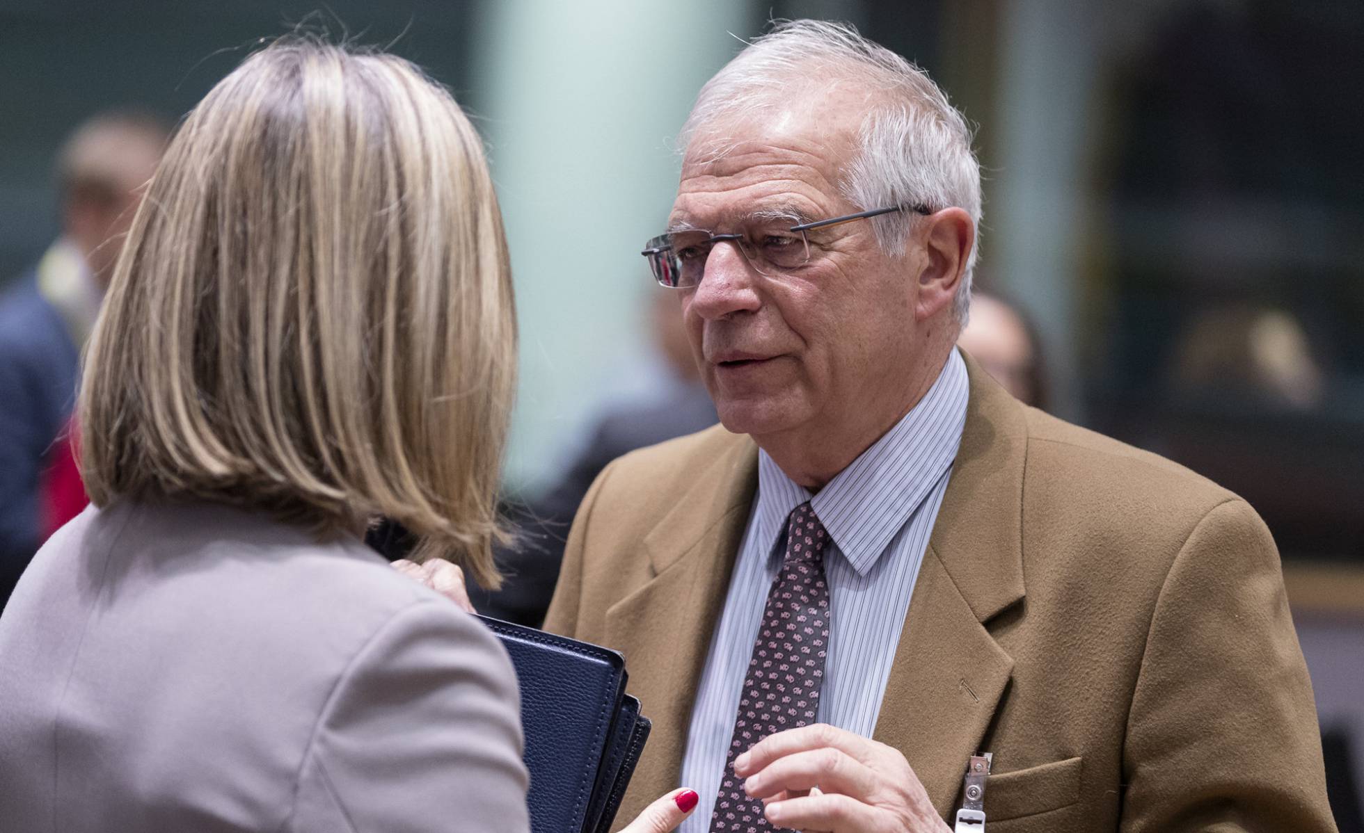 Mogherini y Borrell llegan a Montevideo para reunión sobre Venezuela