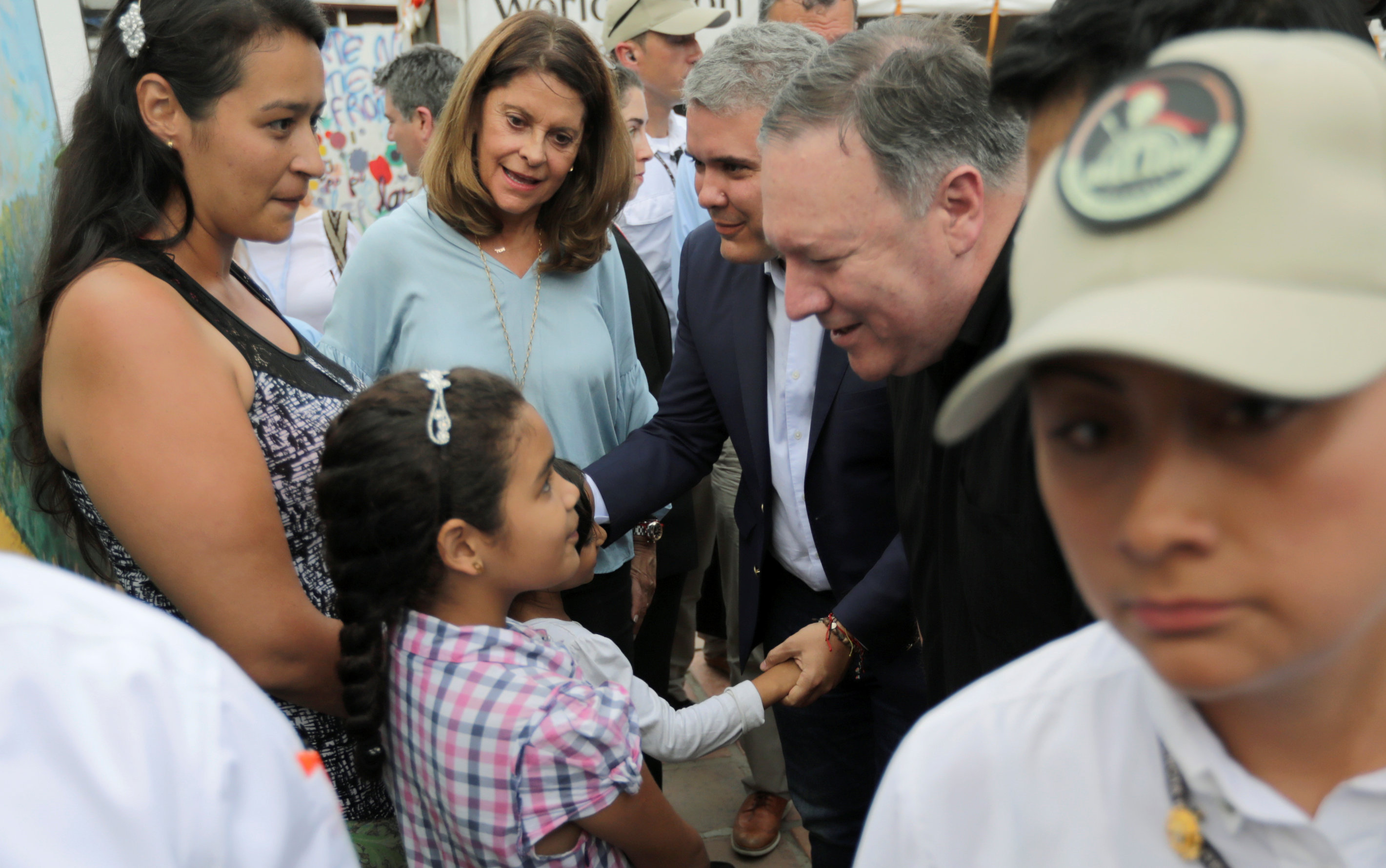 En Video: Borges y Calderón Berti le dan la bienvenida a Pompeo en Cúcuta