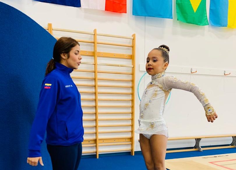 Gimnasta Amarantha Acosta dejó en alto a Venezuela en competencia internacional en Miami