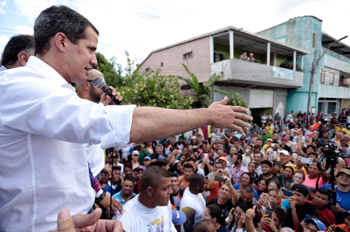 Una Barinas cada vez menos rojita recibe al presidente (e) Juan Guaidó