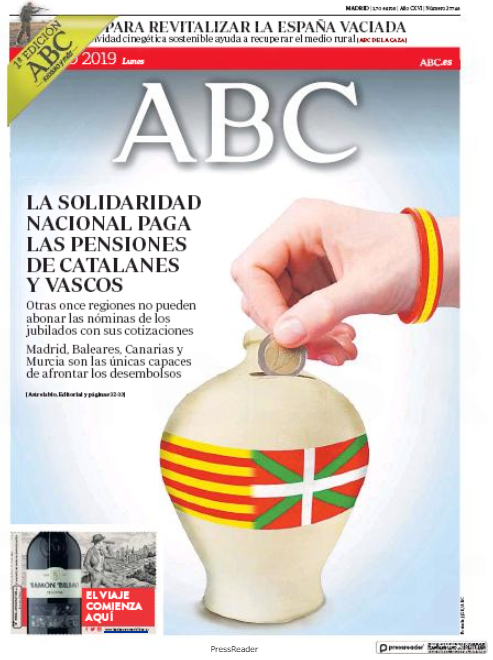 Portadas de la prensa internacional de este lunes 6 de mayo de 2019