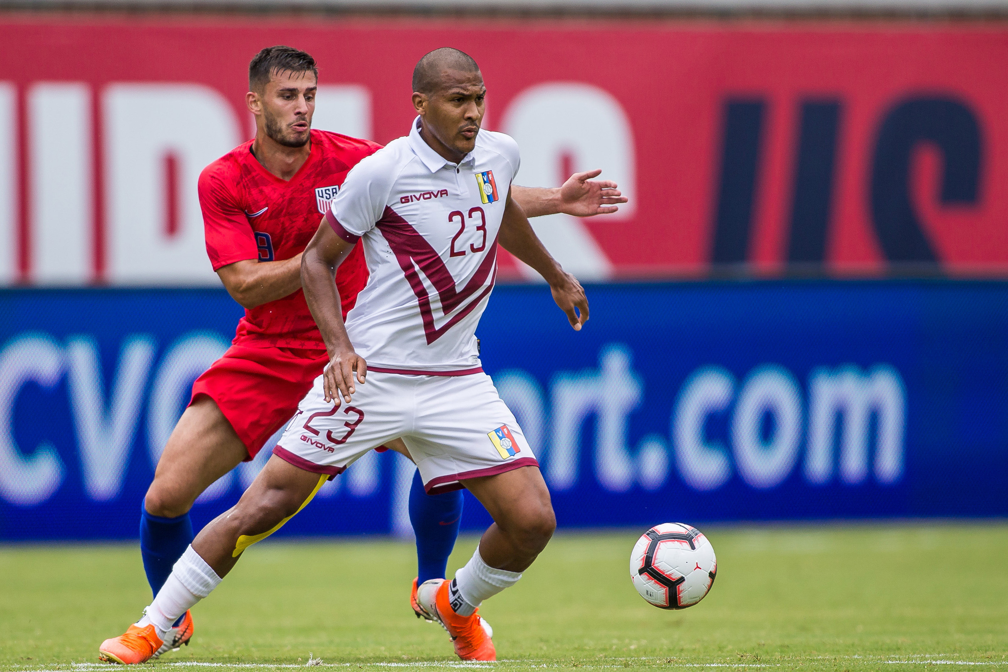 EEUU es la primera víctima de los ajustes de la Vinotinto previos a la Copa América (FOTOS)