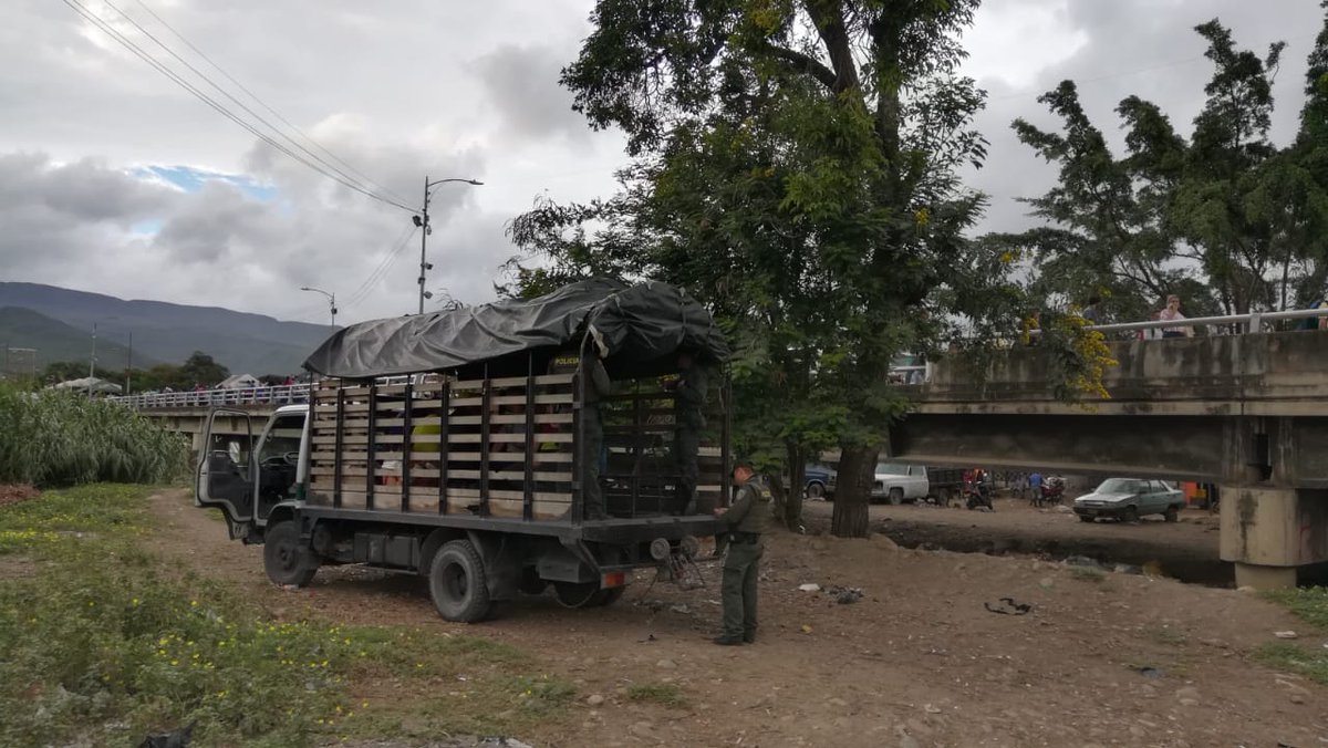 Policía Nacional de Colombia incrementa la seguridad en las trochas #11Jun (fotos)