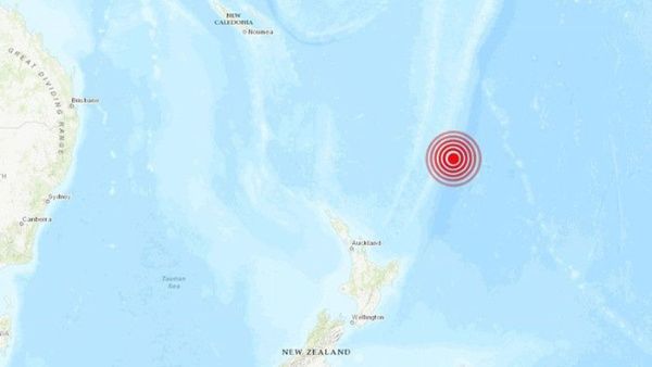 Registran sismo de magnitud 7.4 en Nueva Zelanda