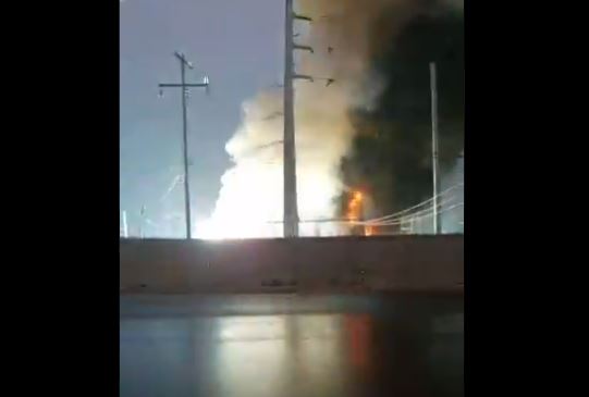 Explota subestación eléctrica en Maracaibo (VIDEO)