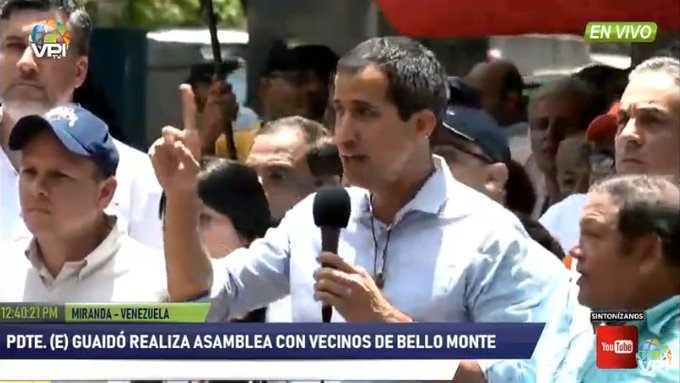 Guaidó: Aquí no hay posibilidad de intervención porque ya la hay, ya existe con los cubanos, las Farc y el ELN