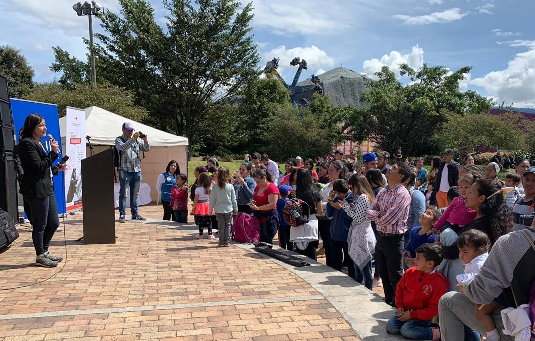 Bogotá abrió un espacio para migrantres venezolanos en el “Día de la hermandad” (Videos)