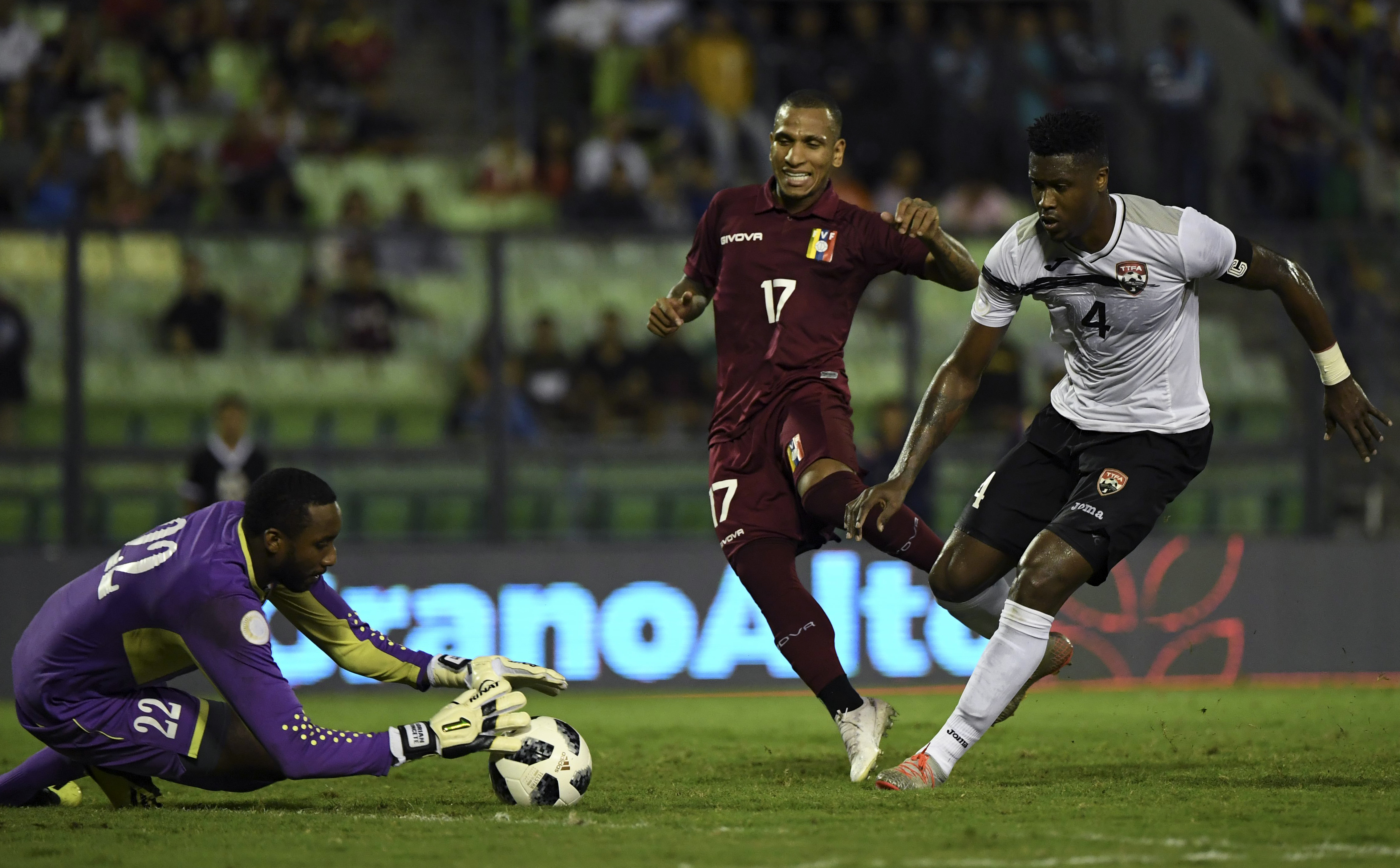 EN IMÁGENES: La Vinotinto no se despeinó para ganarle a Trinidad en Caracas