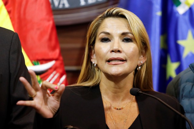 Jeanine Áñez: Lo que hubo en Bolivia fue la verificación ...