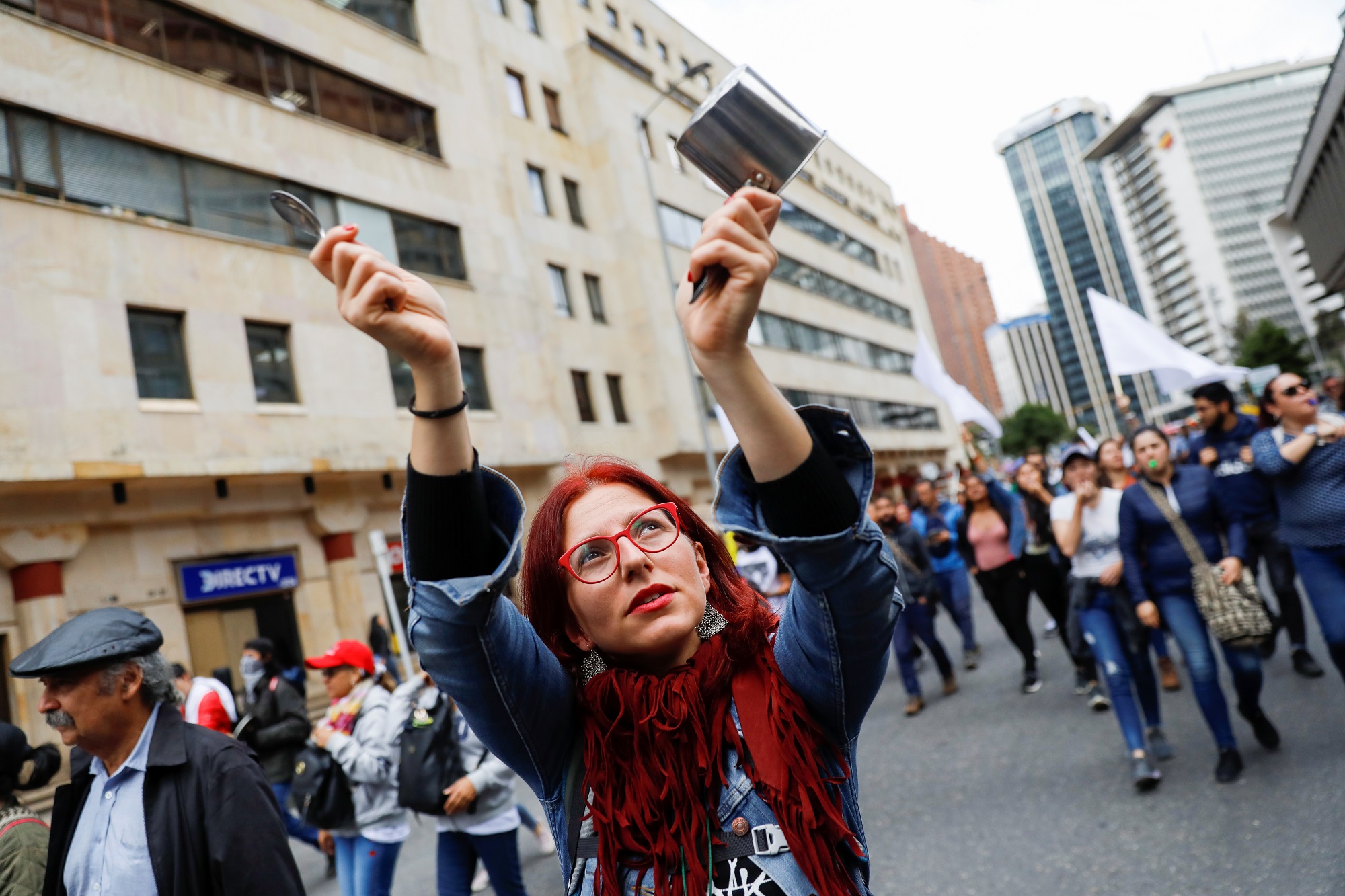 Bloqueos en Cali y Cartagena durante el paro en Colombia