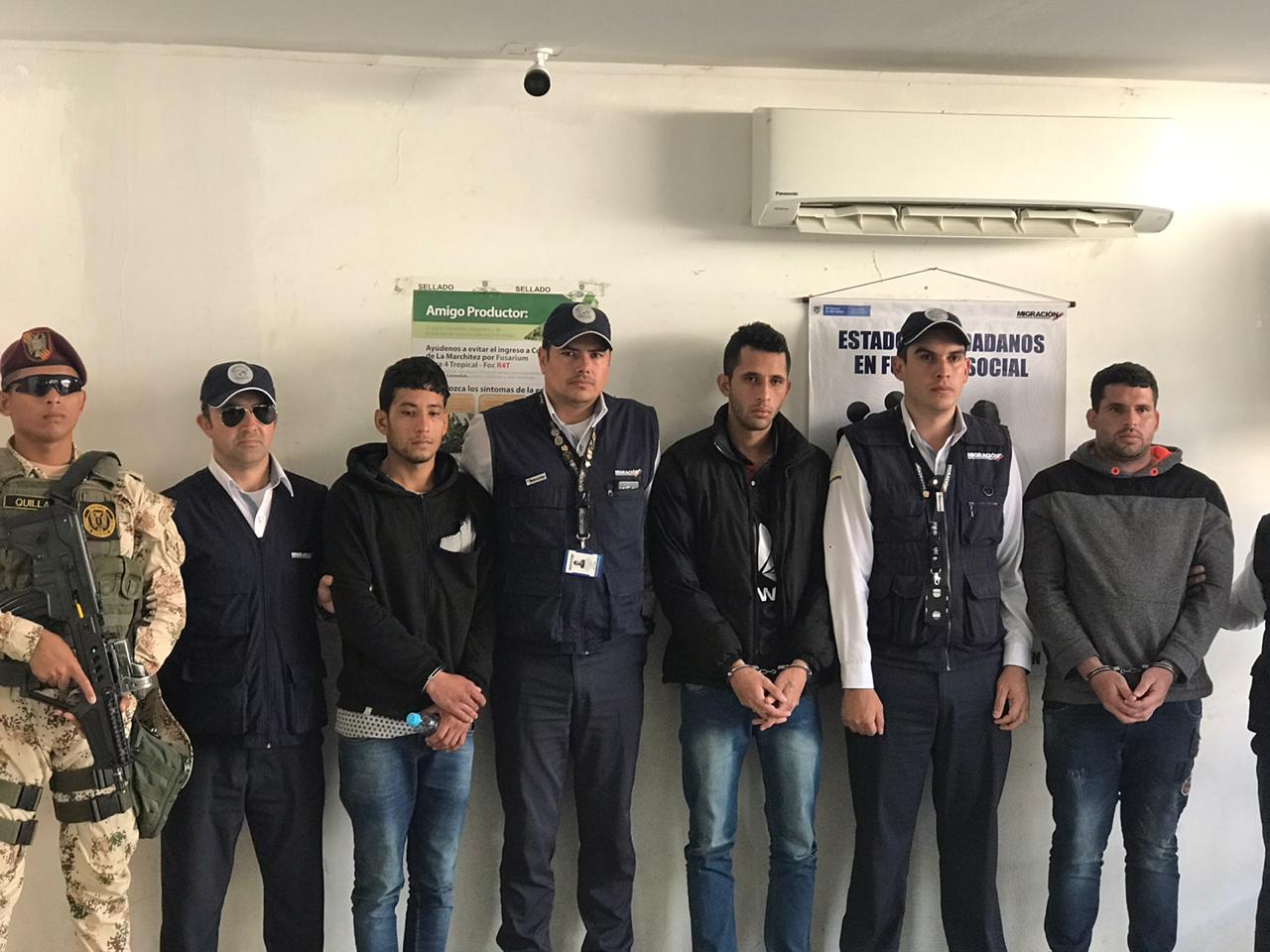 Expulsan a tres venezolanos vinculados a presunta banda delictiva en Colombia