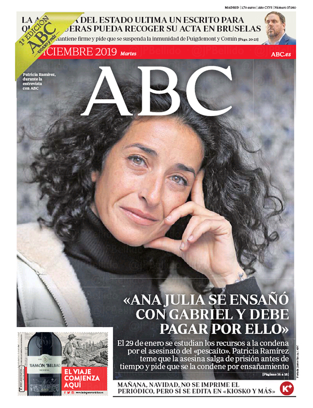 Portadas de la prensa internacional de este martes 24 de diciembre de 2019