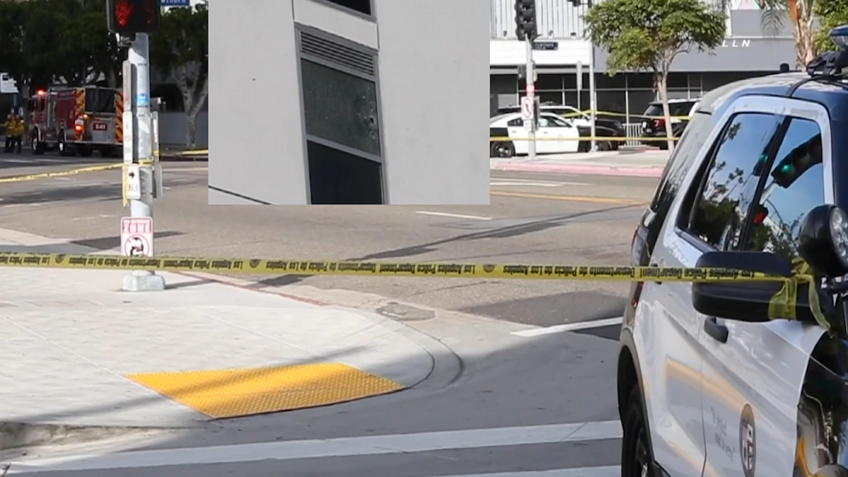 Al menos dos heridos durante tiroteo en Hollywood